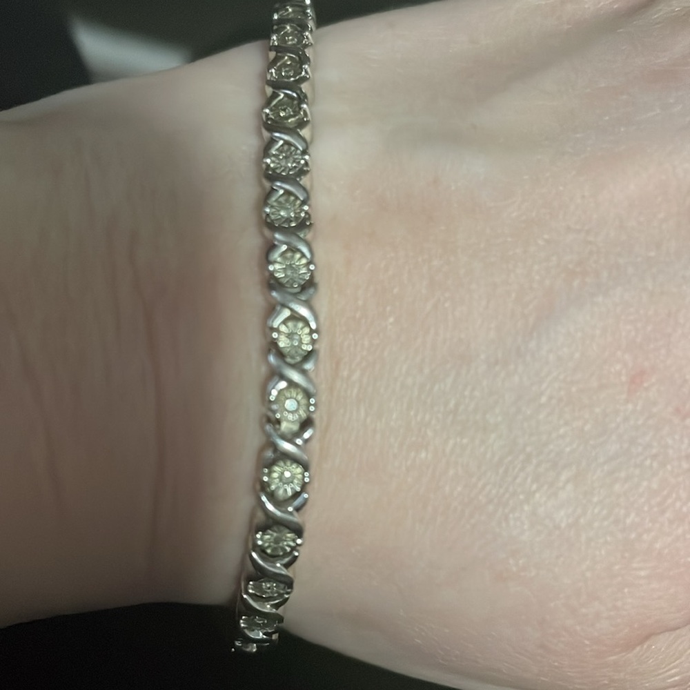 Kay Jewelers Silver Link Bracelet